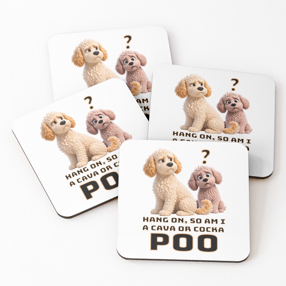 Item preview, Coasters (Set of 4) designed and sold by SmARTNiki.