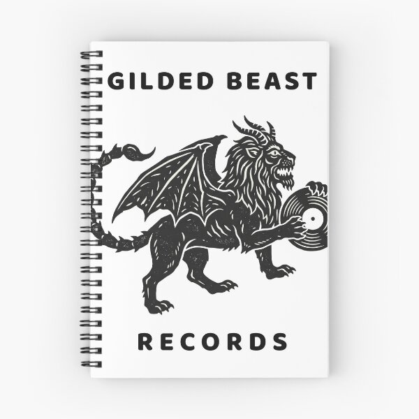 Item preview, Gilded Beast Records – Vintage Record Store T-Shirt designed and sold by Klevertee.