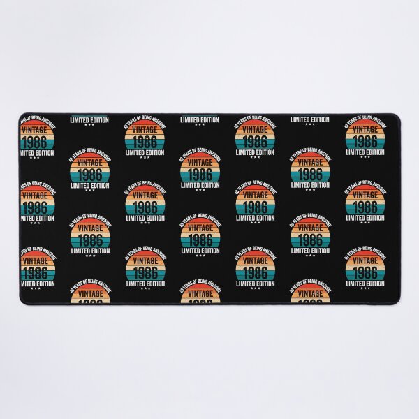 Item preview, Vintage 1986 40 Years Of Being Awesome 40th Birthday Retro Sunset designed and sold by IsDesignHub.