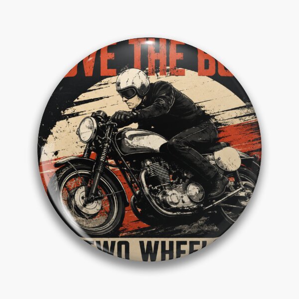 Item preview, Four Wheels Move the Body Two Wheels Move the Soul | Vintage Motorcycle Rider Wall Art | Cafe Racer Biker Gift | Retro Motorbike Quote Poster designed and sold by AbstractAuraArt.