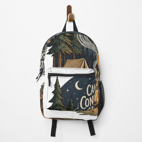 Item preview, Campfire Conversations Are Optional Shirt | Funny Introvert Camping Bear Nature Lover Gift designed and sold by softmind studio.