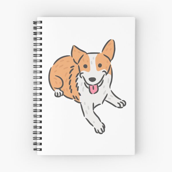 Item preview, Cute Corgi Dog Happy Smiling Cartoon Illustration. designed and sold by monkik.