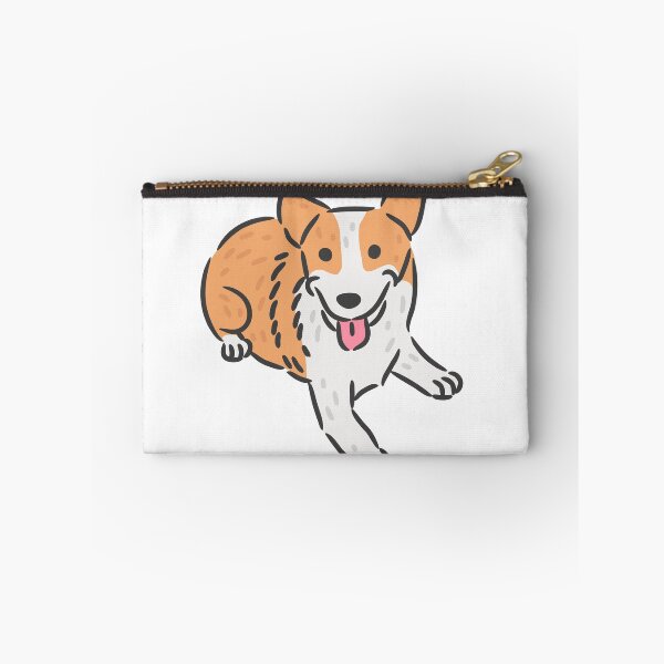 Item preview, Cute Corgi Dog Happy Smiling Cartoon Illustration. designed and sold by monkik.
