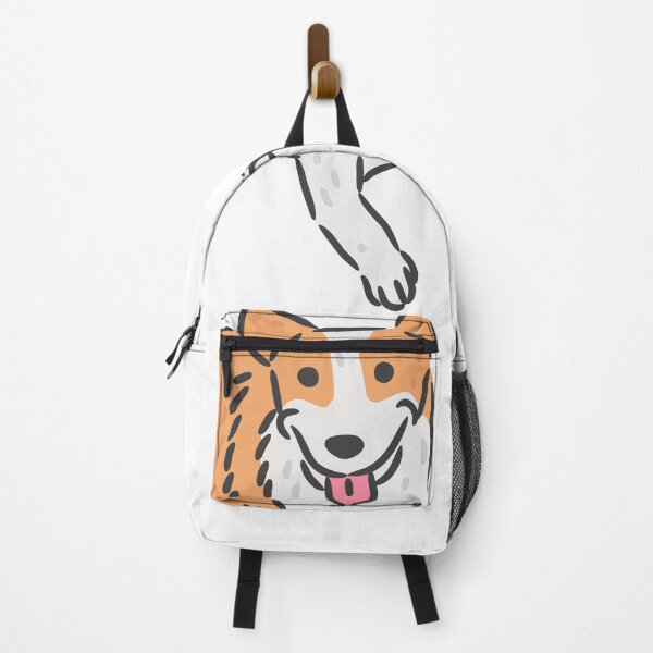 Item preview, Cute Corgi Dog Happy Smiling Cartoon Illustration. designed and sold by monkik.