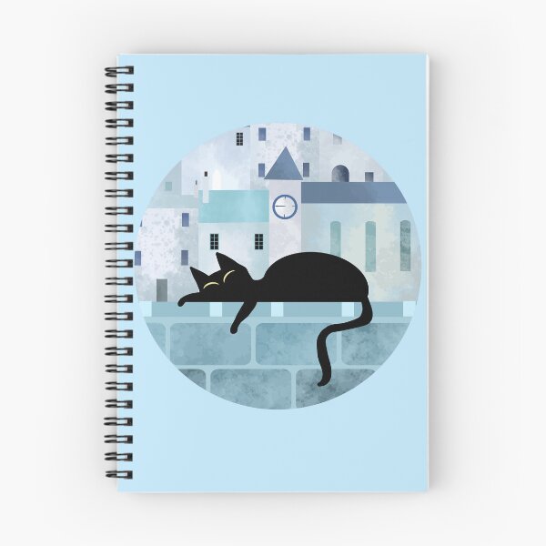 Item preview, Black Cat Sleeping on Wall designed and sold by Andrew  Hitchen.