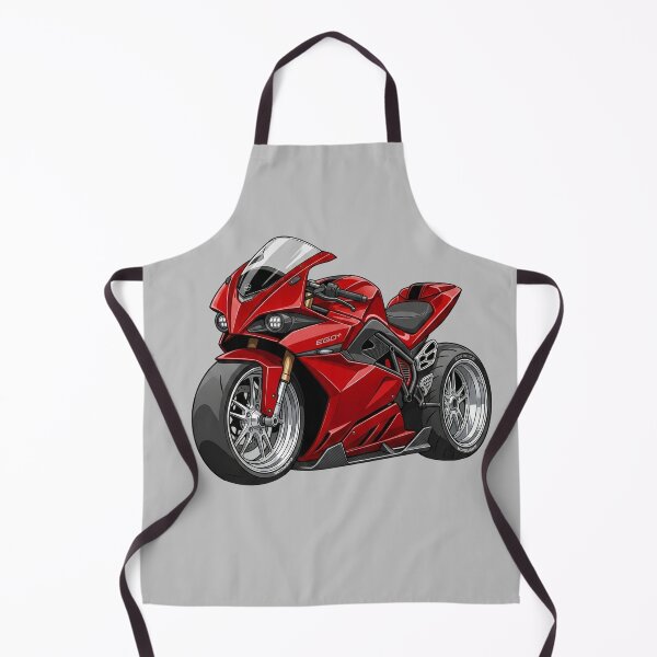 Item preview, Red Energica Ego Plus Electric Superbike Motorcycle Illustration designed and sold by Motorline44.