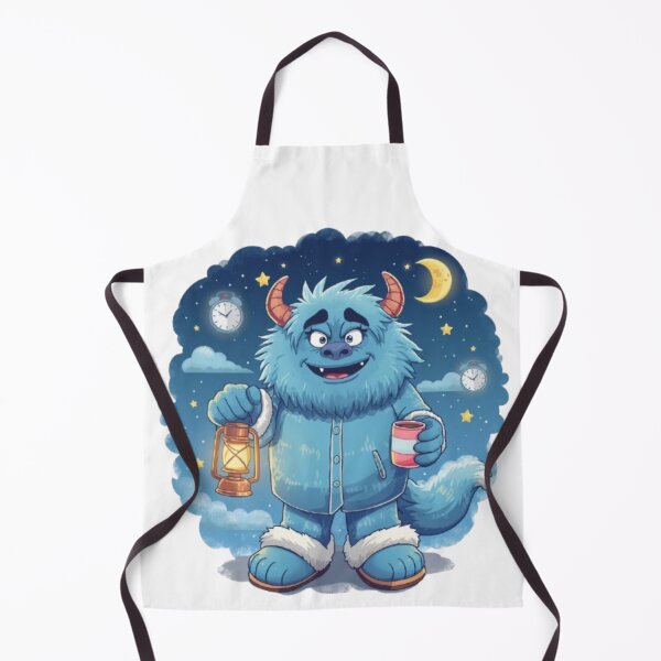 Item preview, Night Shift Monster Sticker | Cute Sleepy Monster Cozy Night Design designed and sold by Stylestickers55.