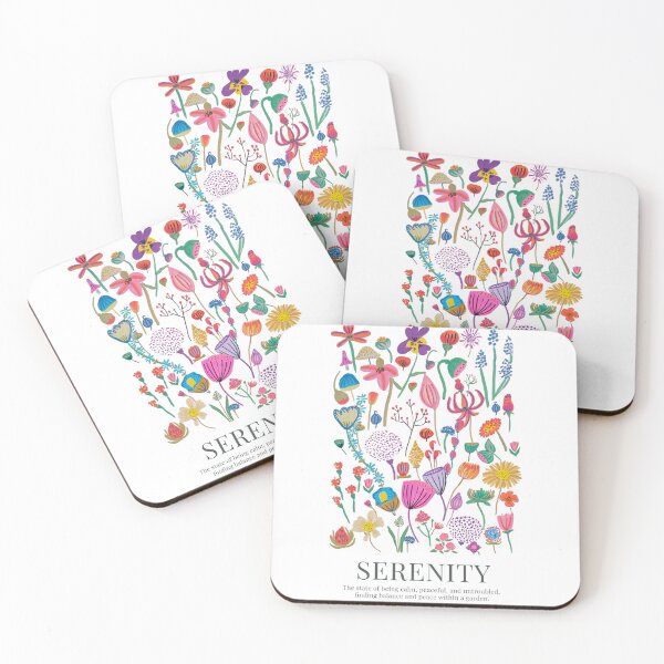 Item preview, Wild Botanical Garden Colorful Floral Illustration designed and sold by ElizabethCoelho.