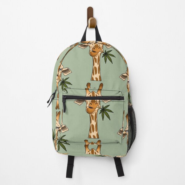 Item preview, Leaf Me Alone | Funny High Giraffe Stoner Design designed and sold by Cannaxes Studio.