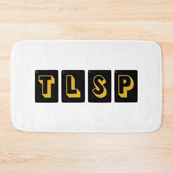 Item preview, The Last Shadow Puppets TLSP Yellow Block Typography designed and sold by SugaDesigns.