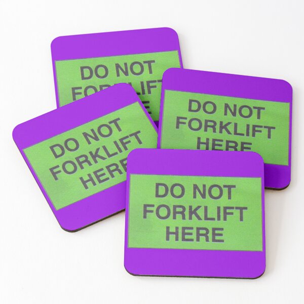 Item preview, Do not forklift here designed and sold by Ivar F. Andresen.