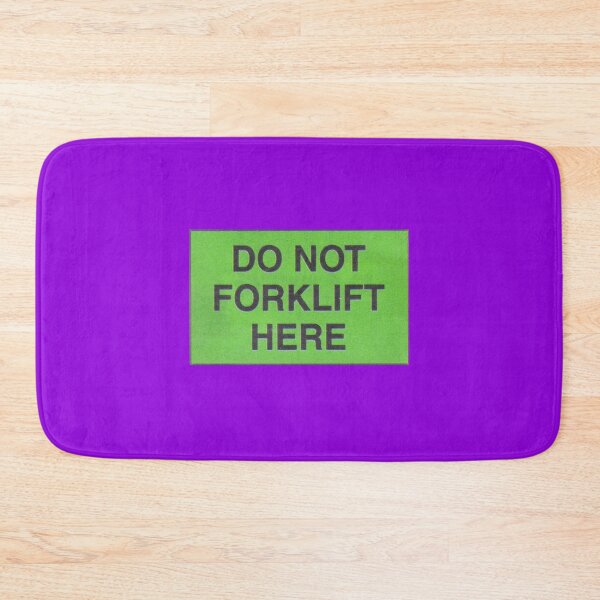 Item preview, Do not forklift here designed and sold by Ivar F. Andresen.