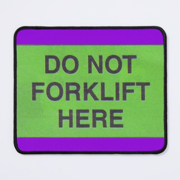 Item preview, Do not forklift here designed and sold by Ivar F. Andresen.