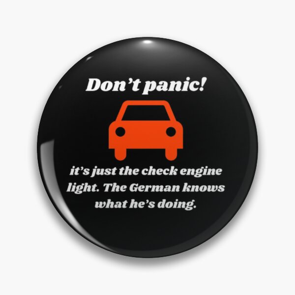 Item preview, don't panic-i'm just a check engine light-essential tshirt designed and sold by JonHenr.
