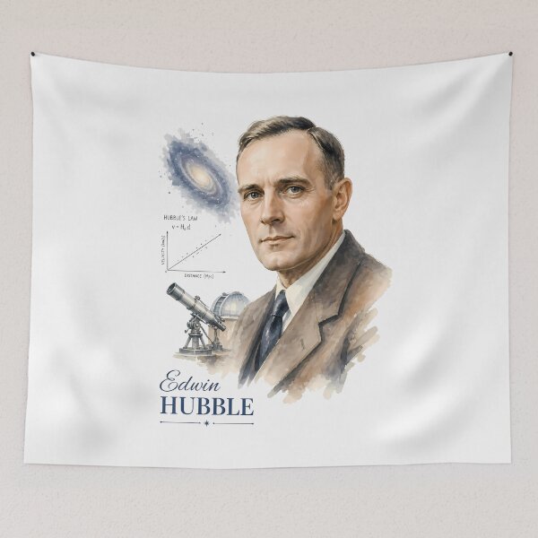 Item preview, Edwin Hubble designed and sold by Sarcastic designs.