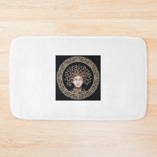 Item preview, Medusa under a beautiful blooming flower plant  designed and sold by Nova-Print-plus.