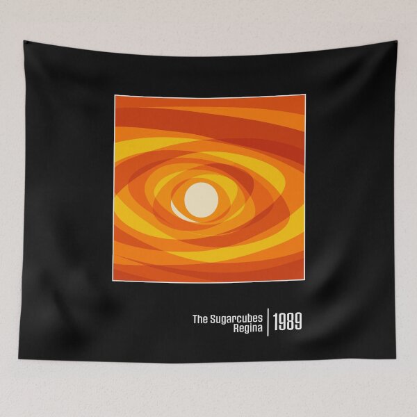 Item preview, The Sugarcubes - Regina  - Minimalist Graphic Artwork Design  designed and sold by Saudade--.
