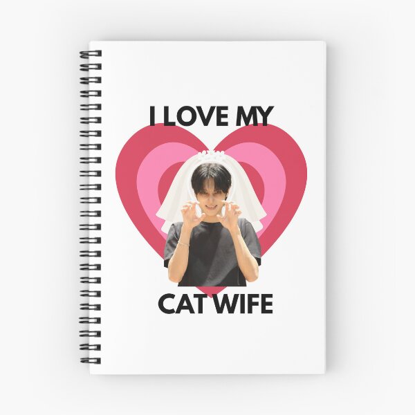 Item preview, Wooyoung Ateez Cat Wife designed and sold by ems7485.