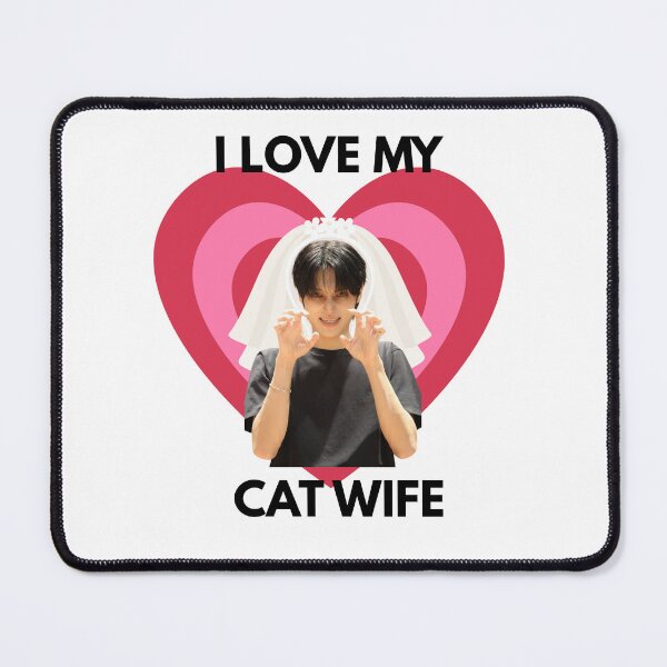 Item preview, Wooyoung Ateez Cat Wife designed and sold by ems7485.