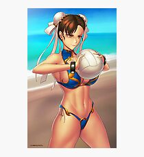 Chun-Li (summer) Photographic Print