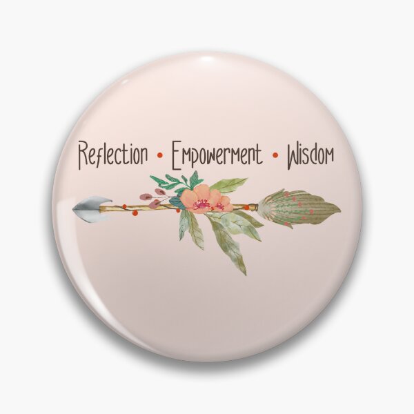Item preview, Reflection, Empowerment, & Wisdom Left Arrow designed and sold by TheThankfulTyne.