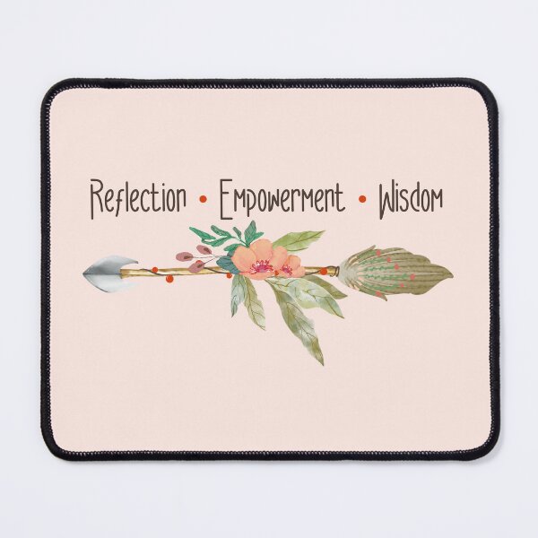 Item preview, Reflection, Empowerment, & Wisdom Left Arrow designed and sold by TheThankfulTyne.
