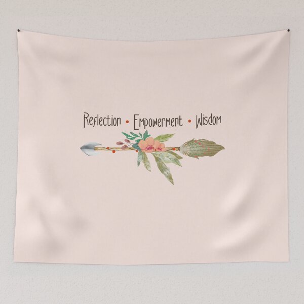 Item preview, Reflection, Empowerment, & Wisdom Left Arrow designed and sold by TheThankfulTyne.