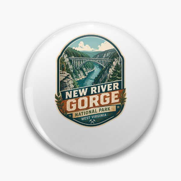 Item preview, New River Gorge National Park West Virginia Travel Adventure Hiker designed and sold by Simsimah26Parks.