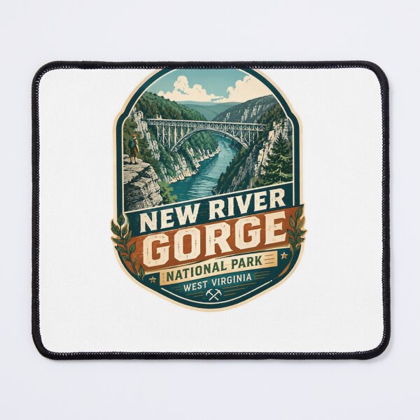 Item preview, New River Gorge National Park West Virginia Travel Adventure Hiker designed and sold by Simsimah26Parks.