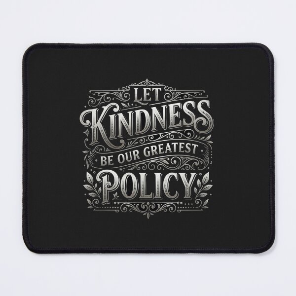 Item preview, Let Kindness Be Our Greatest Policy Vintage Quote designed and sold by Owcomm.