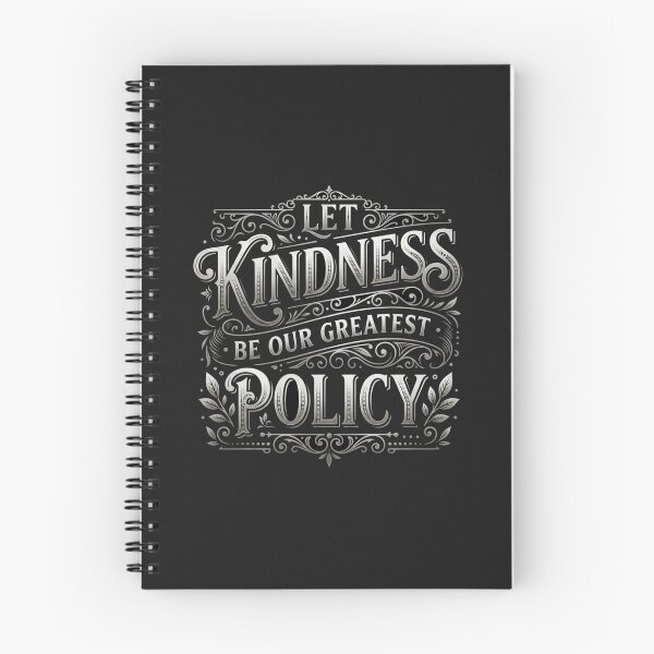 Item preview, Let Kindness Be Our Greatest Policy Vintage Quote designed and sold by Owcomm.