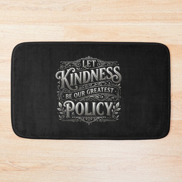 Item preview, Let Kindness Be Our Greatest Policy Vintage Quote designed and sold by Owcomm.