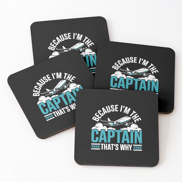 Item preview, BECAUSE I'M THE CAPTAIN THAT'S WHY designed and sold by jkrphoto.