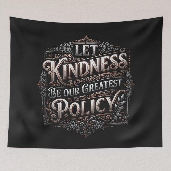 Item preview, Let Kindness Be Our Greatest Policy designed and sold by Owcomm.
