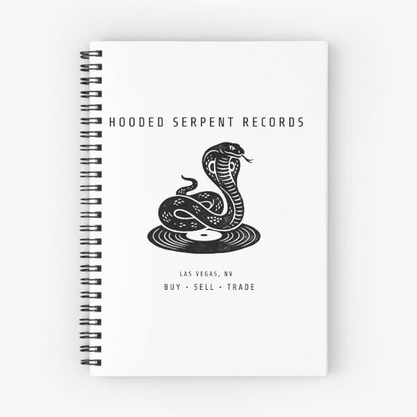 Item preview, Hooded Serpent Records – Vintage Cobra Vinyl T-Shirt designed and sold by Klevertee.