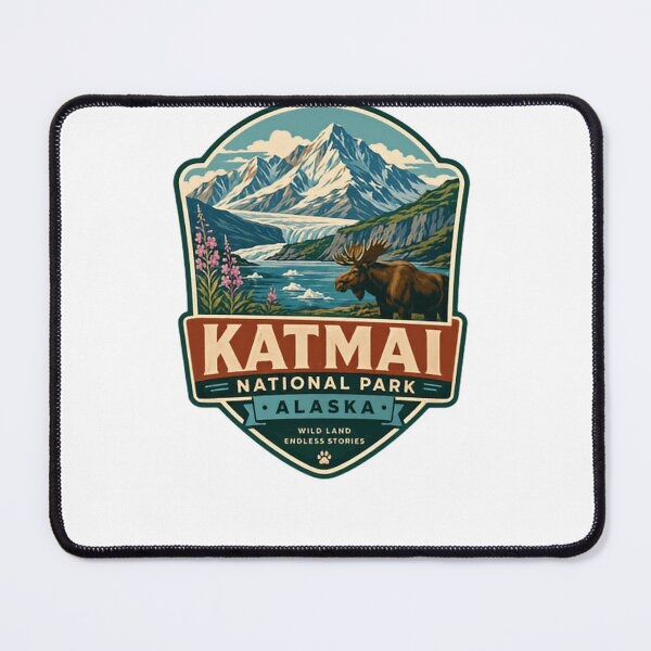Item preview, Katmai National Park Alaska Wild Land Endless Stories Wilderness Traveler designed and sold by Simsimah26Parks.