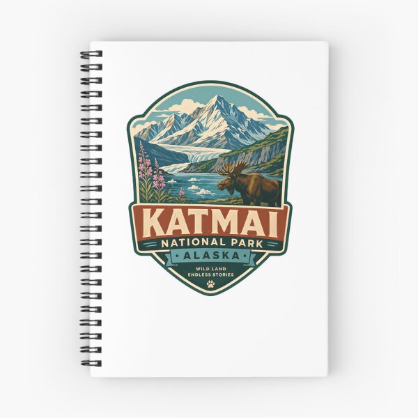 Item preview, Katmai National Park Alaska Wild Land Endless Stories Wilderness Traveler designed and sold by Simsimah26Parks.