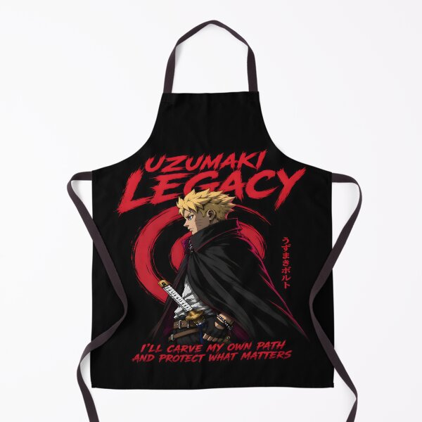 Item preview, Uzumaki Legacy - I'll Carve My Own Path|Sword Warrior- Red Black Hooded Cloak Aesthetic Design designed and sold by TTdesigns123.