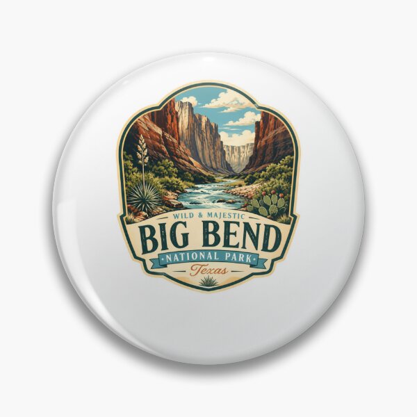 Item preview, Wild & Majestic Big Bend National Park Texas Travel Hiking Outdoor Adventure designed and sold by Simsimah26Parks.