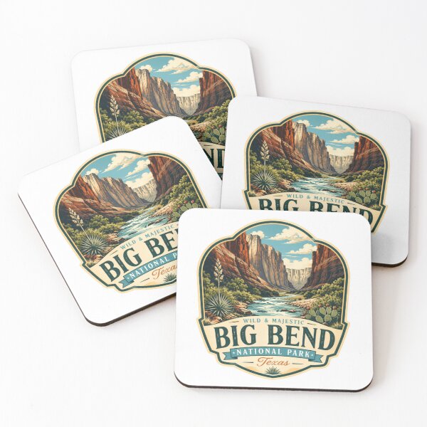 Item preview, Wild & Majestic Big Bend National Park Texas Travel Hiking Outdoor Adventure designed and sold by Simsimah26Parks.