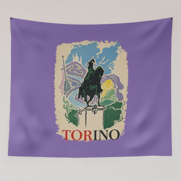 Item preview, Turin Caval ed Bronz 1950 - Vintage Poster designed and sold by Torinostalgia.