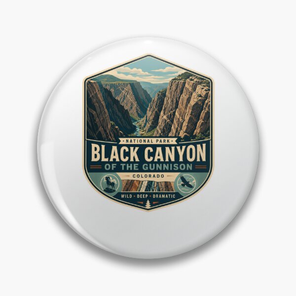 Item preview, National Park Black Canyon Of The Gunnison Colorado Wild Deep Dramatic Travel Hiking Vacation designed and sold by Simsimah26Parks.
