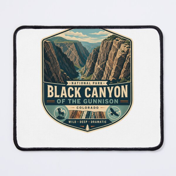 Item preview, National Park Black Canyon Of The Gunnison Colorado Wild Deep Dramatic Travel Hiking Vacation designed and sold by Simsimah26Parks.