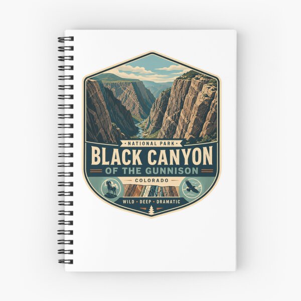 Item preview, National Park Black Canyon Of The Gunnison Colorado Wild Deep Dramatic Travel Hiking Vacation designed and sold by Simsimah26Parks.