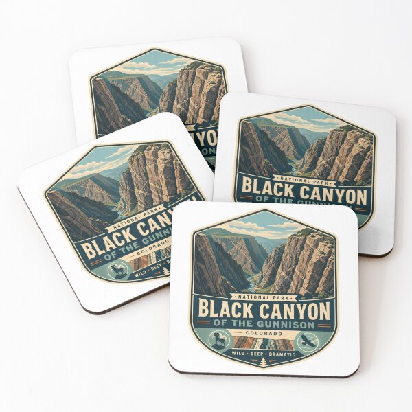 Item preview, National Park Black Canyon Of The Gunnison Colorado Wild Deep Dramatic Travel Hiking Vacation designed and sold by Simsimah26Parks.