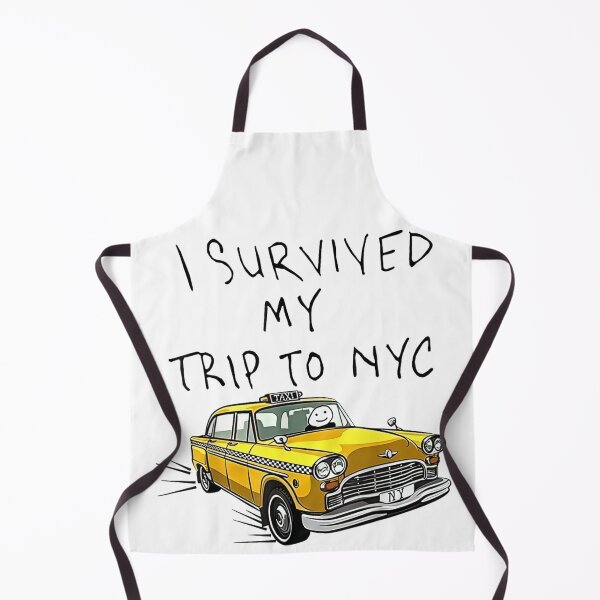 Item preview, I Survived My Trip To NYC Funny Vintage Yellow Taxi Travel designed and sold by Phil Ben.
