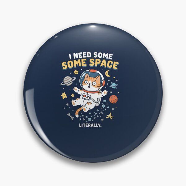 Item preview, Cute Cat Astronaut Needing Some Space designed and sold by Owcomm.