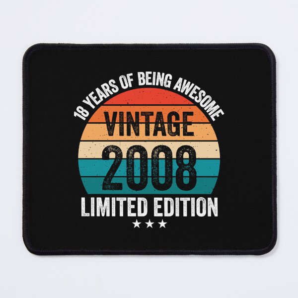 Item preview, Vintage 2008 18 Years Of Being Awesome 18th Birthday Retro Sunset designed and sold by IsDesignHub.