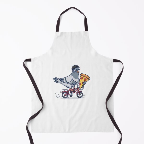 Item preview, Funny Pigeon Delivering A Pizza Slice designed and sold by Owcomm.