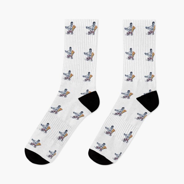 Item preview, Funny Pigeon Delivering A Pizza Slice designed and sold by Owcomm.